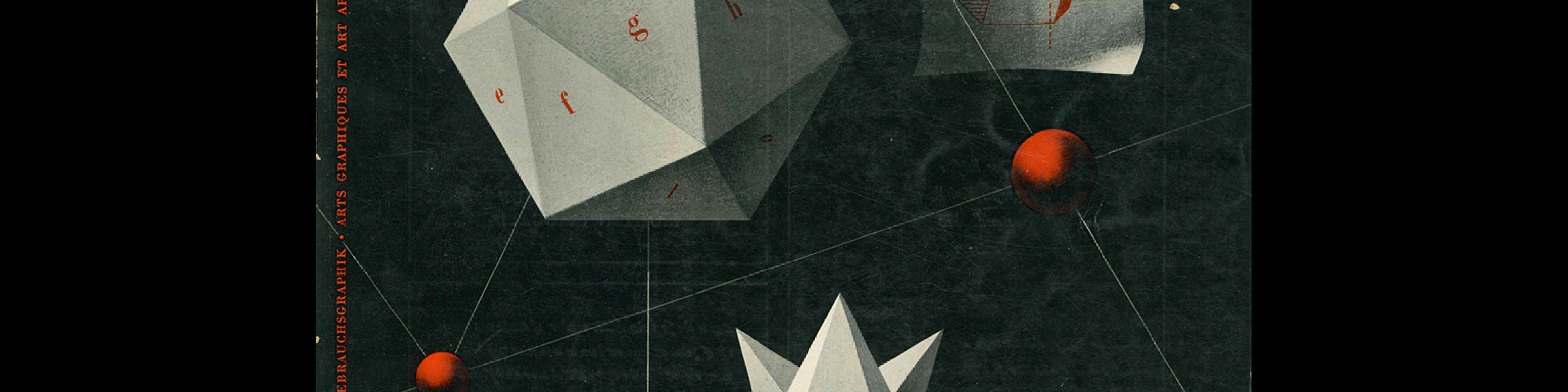 Graphis 22, 1948. Cover design by Jacques Nathan-Garamond