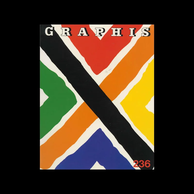 Graphis 236, 1985. Cover design by Jan Młodożeniec