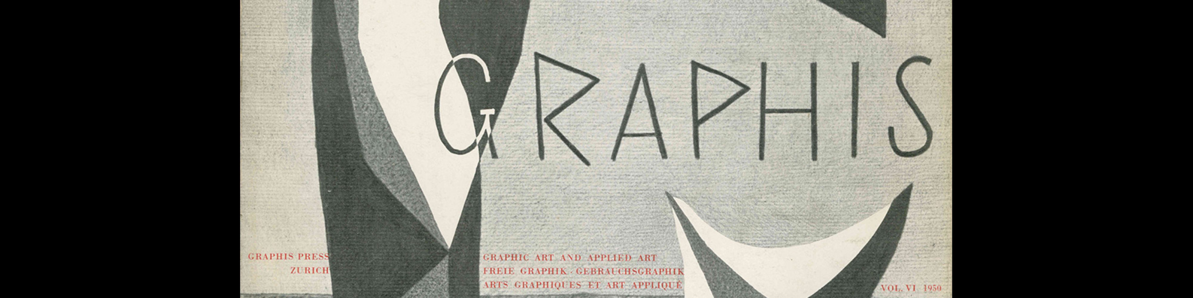 Graphis 30, 1950. Cover design by Jan Bons