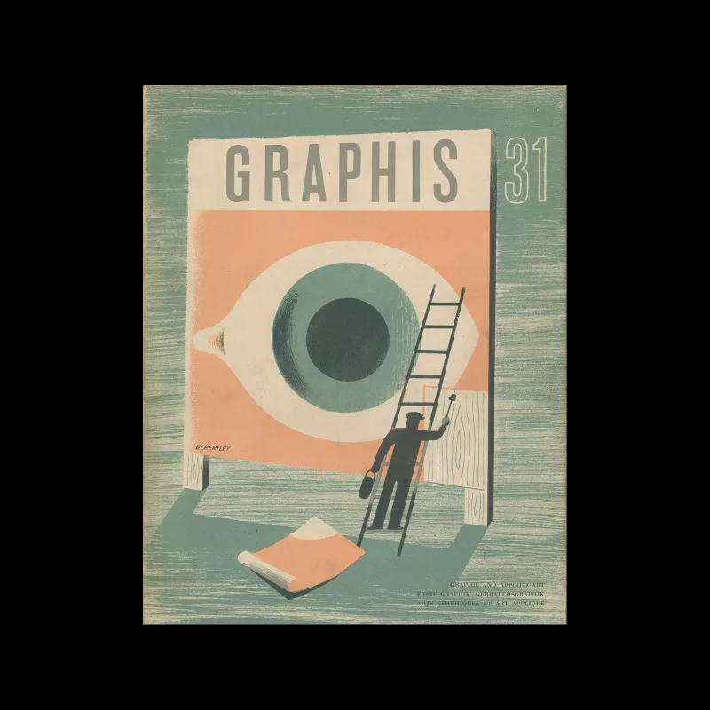 Graphis 31, 1950. Cover design by Tom Eckersley