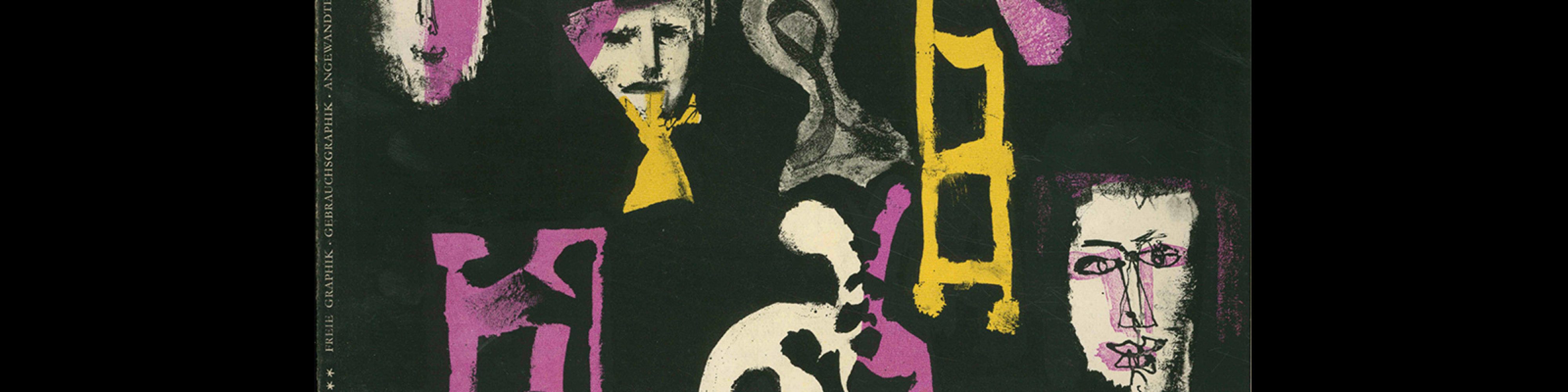 Graphis 34, 1951. Cover design by Antoni Clavé