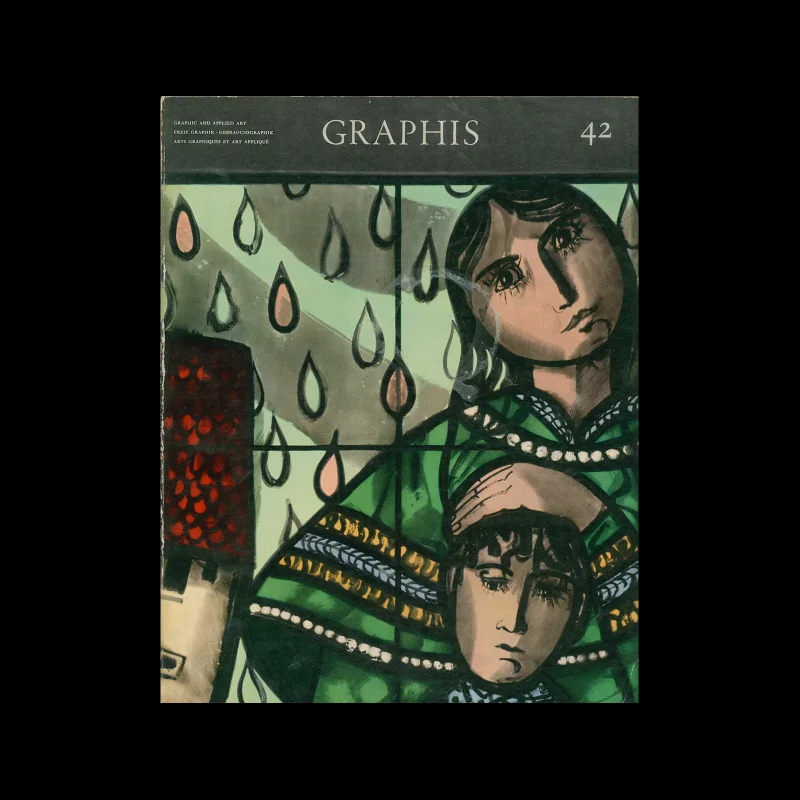 Graphis 42, 1952. Cover design by Max Hunziker