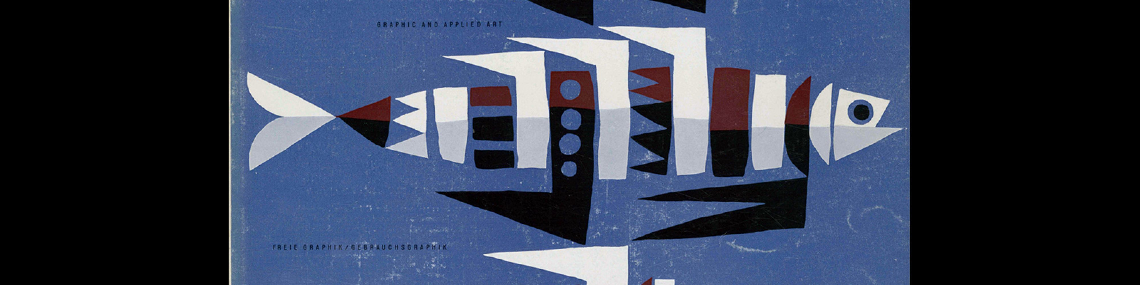 Graphis 49, 1953. Cover design by Hans Hartmann
