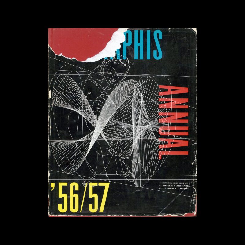 Graphis Annual 1956|57. Cover design by Hans Erni