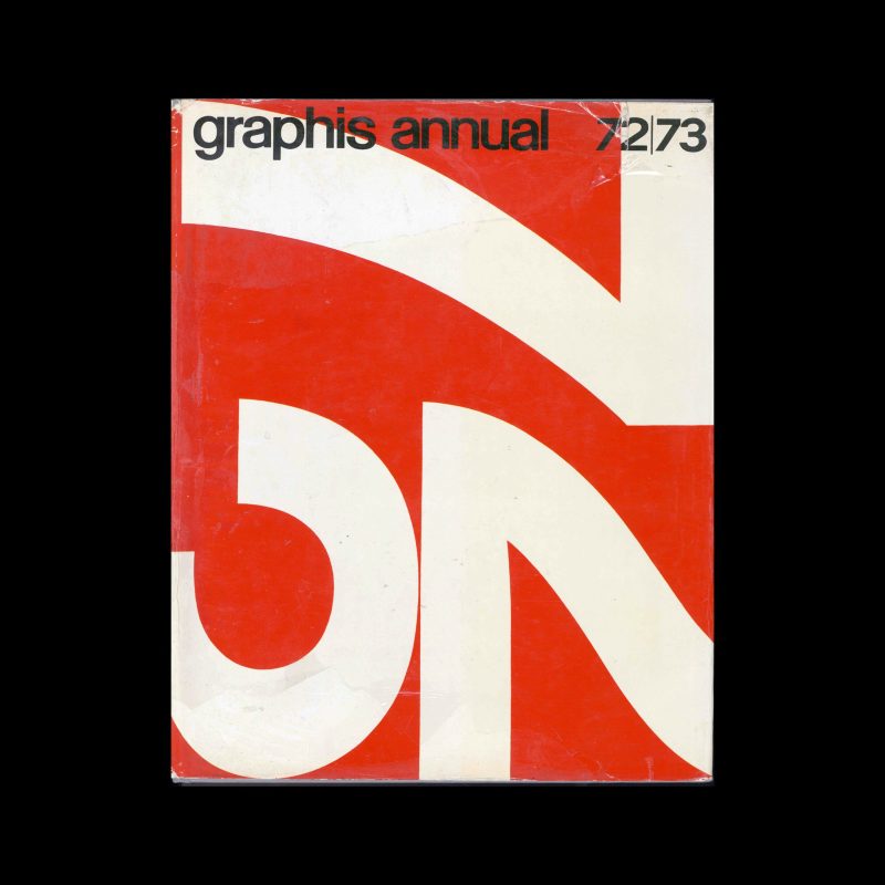 Graphis Annual 1972|73. Cover design by Massimo Vignelli