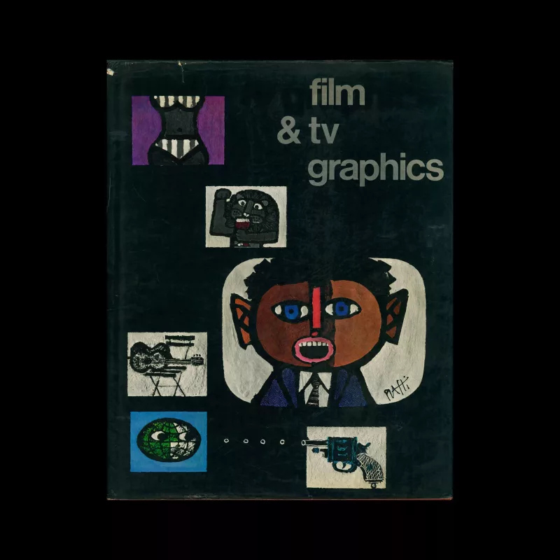 Graphis Annual, Film & TV Graphics, 1967. Cover design by Celestino Piatti