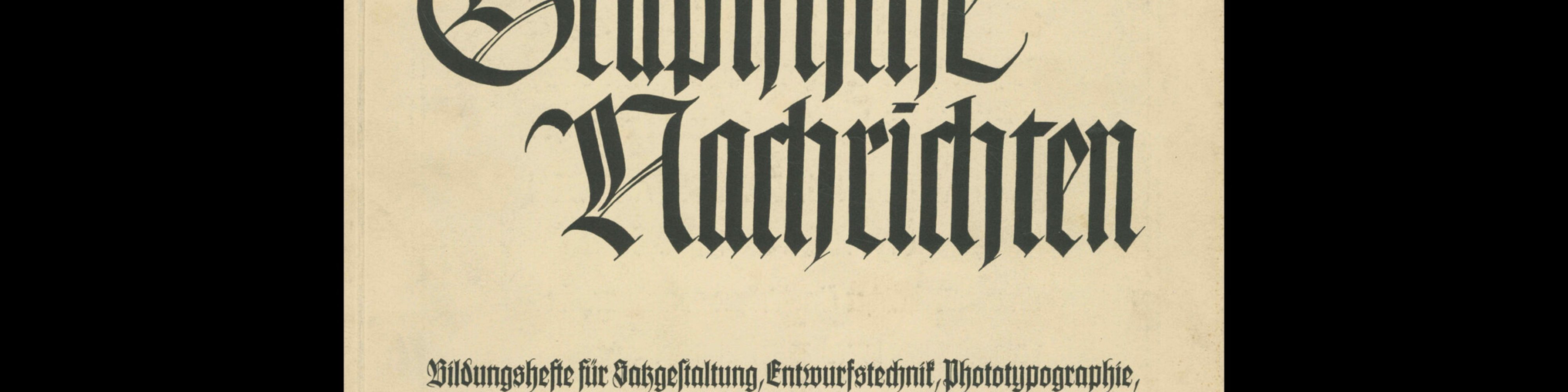 Graphische Nachrichten, Vol 15, March 1936