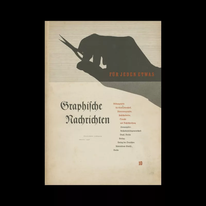 Graphische Nachrichten, Vol 15, October 1936
