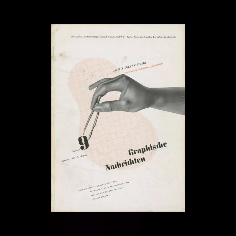 Graphische Nachrichten, Vol 15, September 1936
