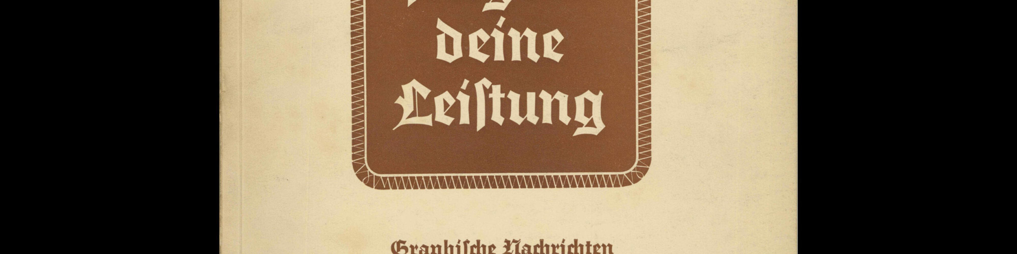 Graphische Nachrichten, Vol 18, May 1939