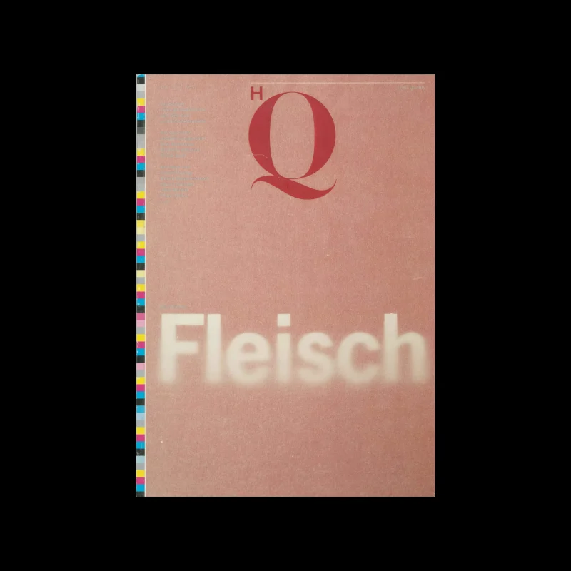 HQ- High Quality, Heft 26 2/1993. Designed by Büro Rolf Müller