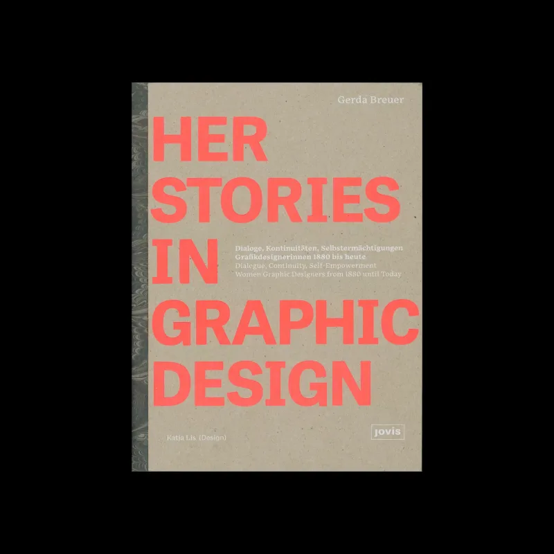 HerStories in Graphic Design, Dialogue, continuity, self-empowerment, JOVIS, 2023