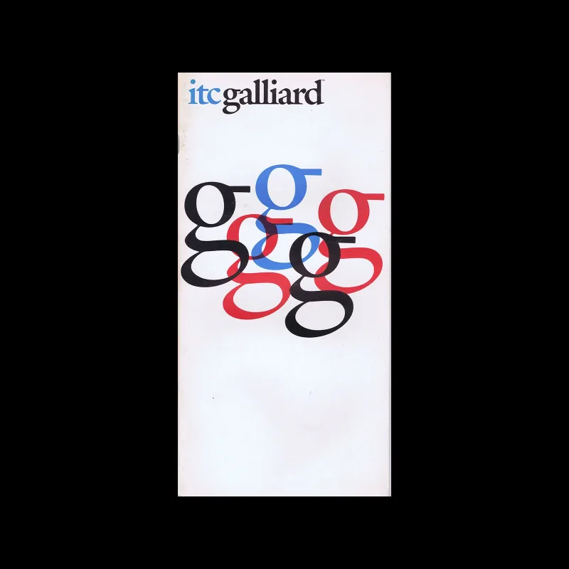 ITC Galliard, International Typeface Corporation (ITC), 1981