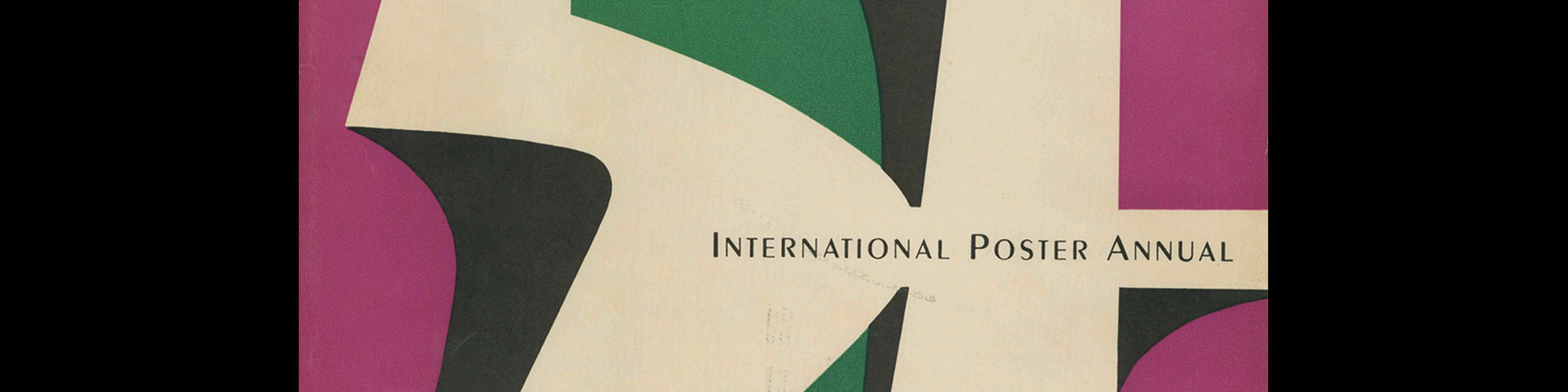 International Poster Annual - 1951. Designed by Walter Allner