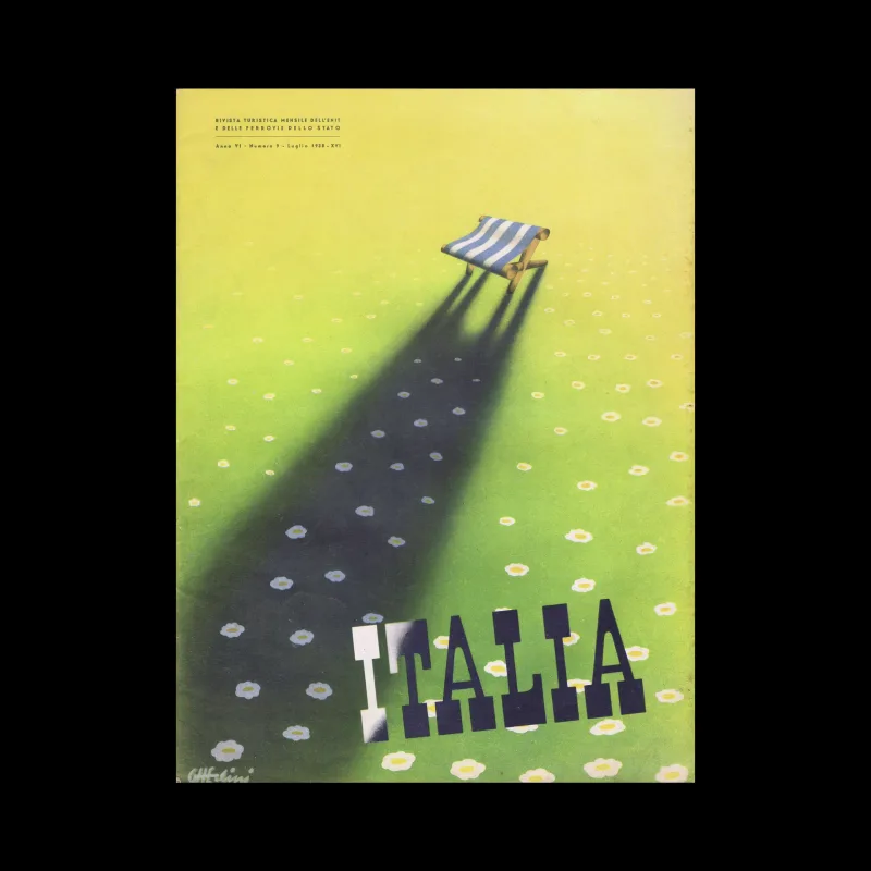 Italia, Vol 6, No. 9, Brochure, 1938