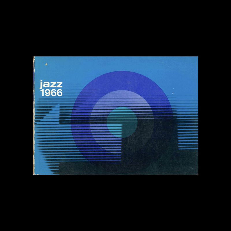 Jazz 1966, Record Catalogue, 1966. Designed by michel + kieser and Holger Matthies