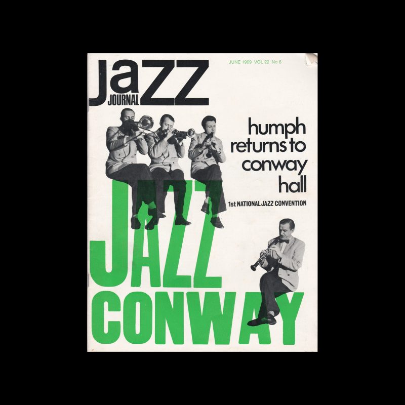Jazz Journal, 6, 1969. Cover design by Cal Swann