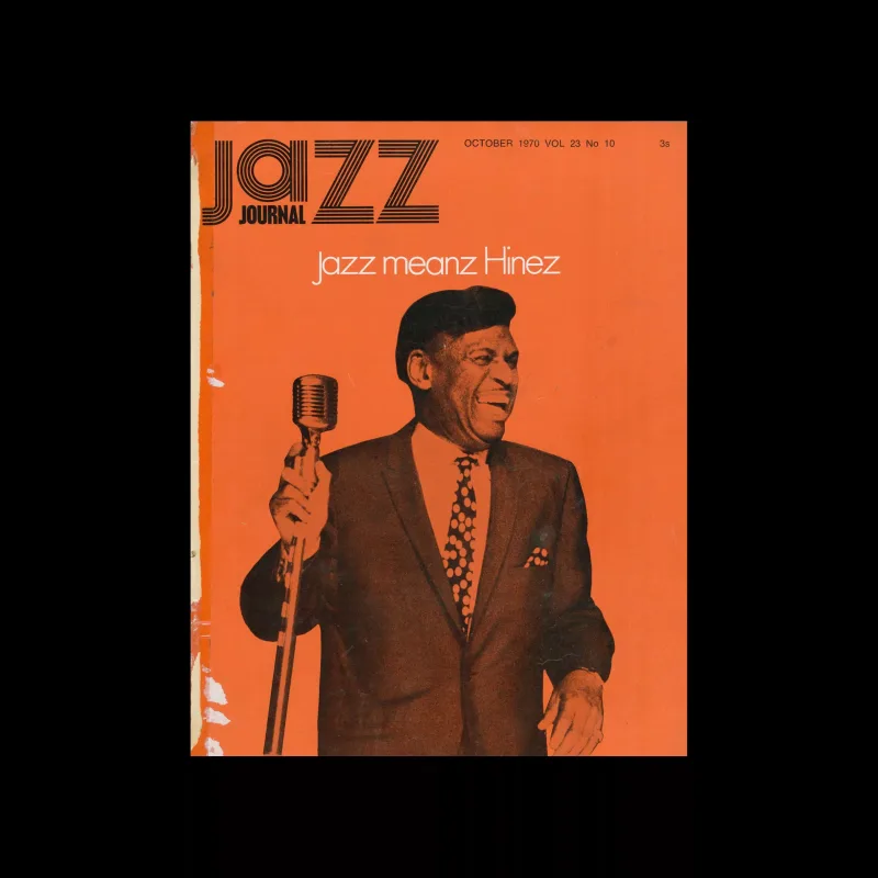 Jazz Journal, 10, 1970. Cal Swann (Design), I. Powell (Photography)