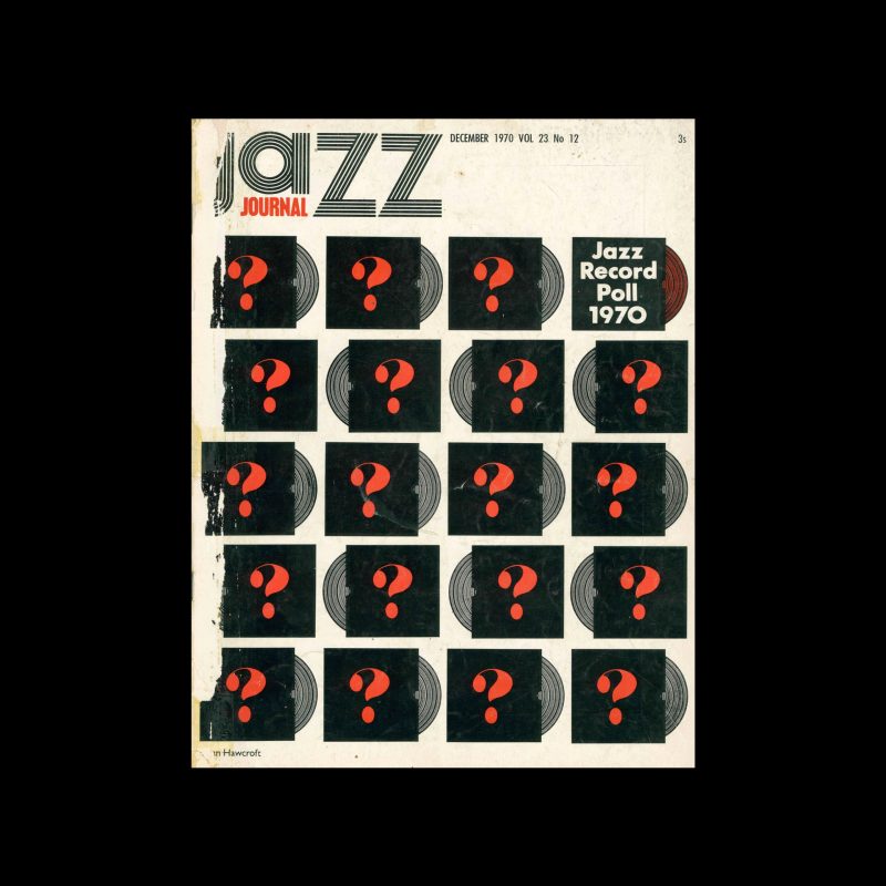 Jazz Journal, 12, 1970. Cover design by Brian Haweroft
