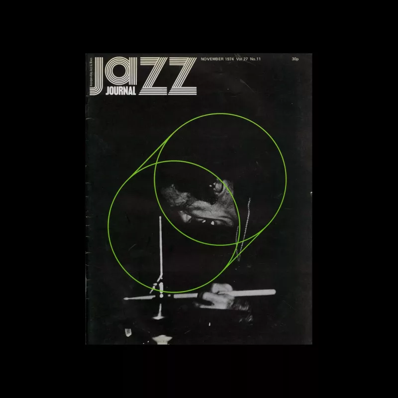 Jazz Journal, 11, 1974. Cover design by Cal Swann