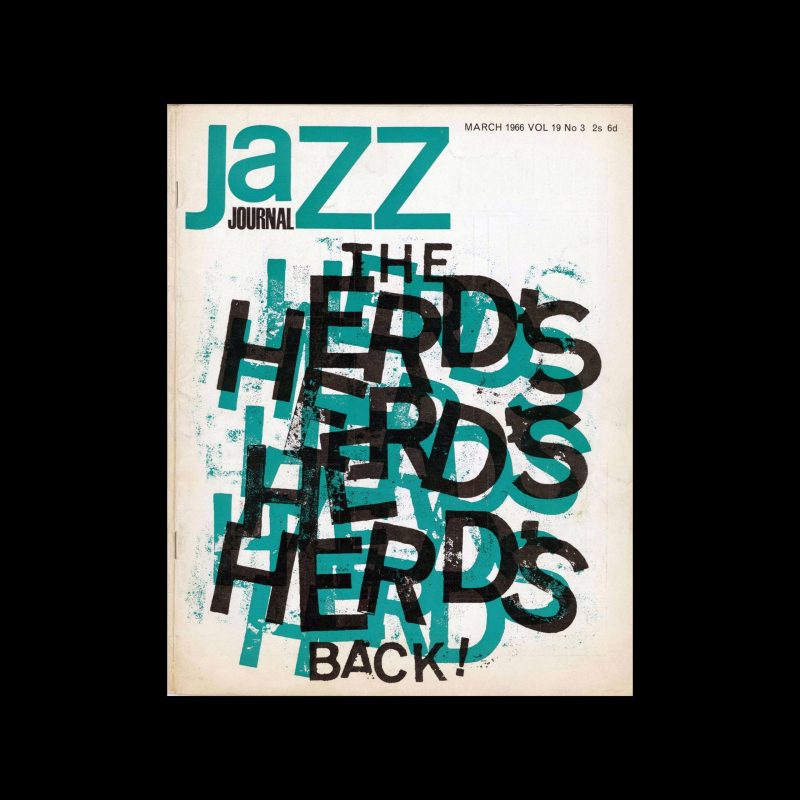 Jazz Journal, 3, 1966. Designed by Cal Swann