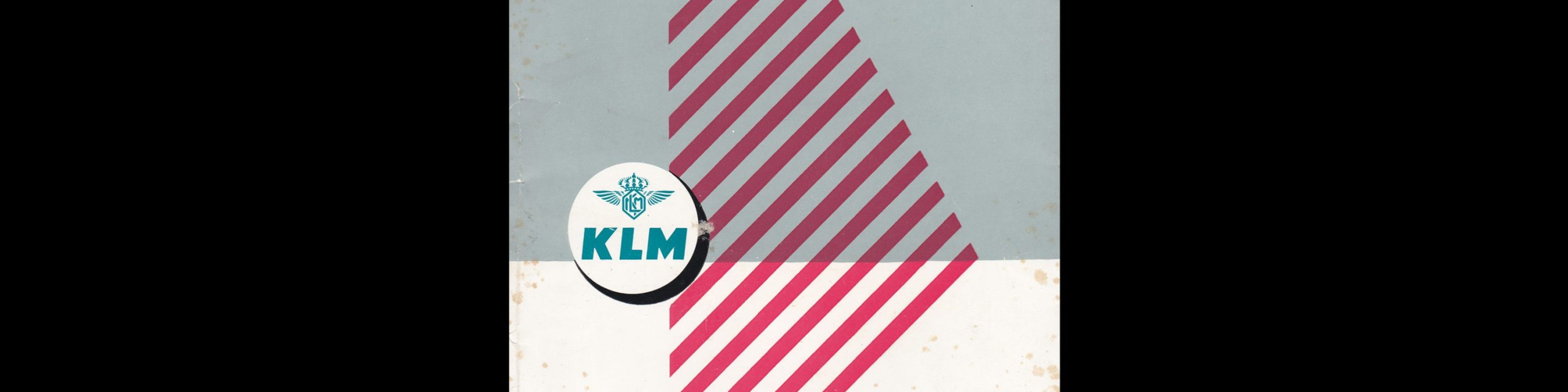 KLM Travel Documents Wallet, 1952. Designed by Otto Treumann