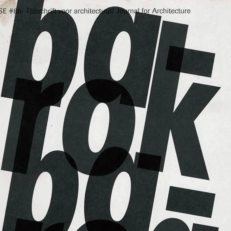 Karel Martens and the OASE Journal for Architecture - Oase 86, 2011