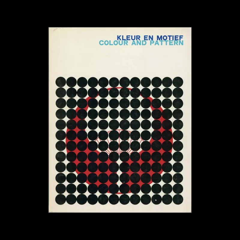 Kerstnummer Drukkersweekblad en Autolijn Kleur en Motief, Colour and Pattern, 1967. Designed by Dick Elffers
