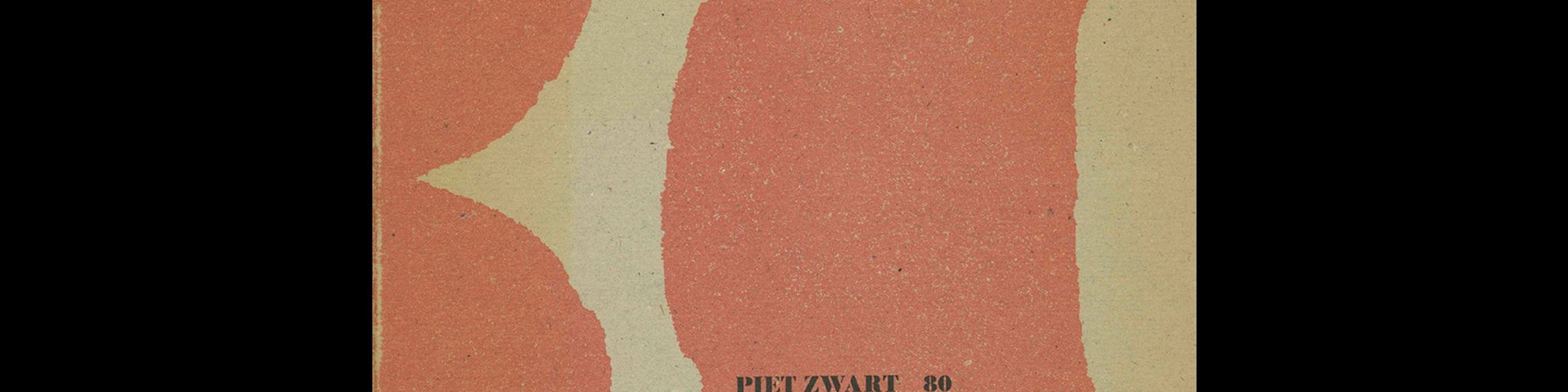 Keywords Sleutelwoorden, Piet Zwart 80, Staatsdrukkerij, 1966. Book design by Willem Sandberg