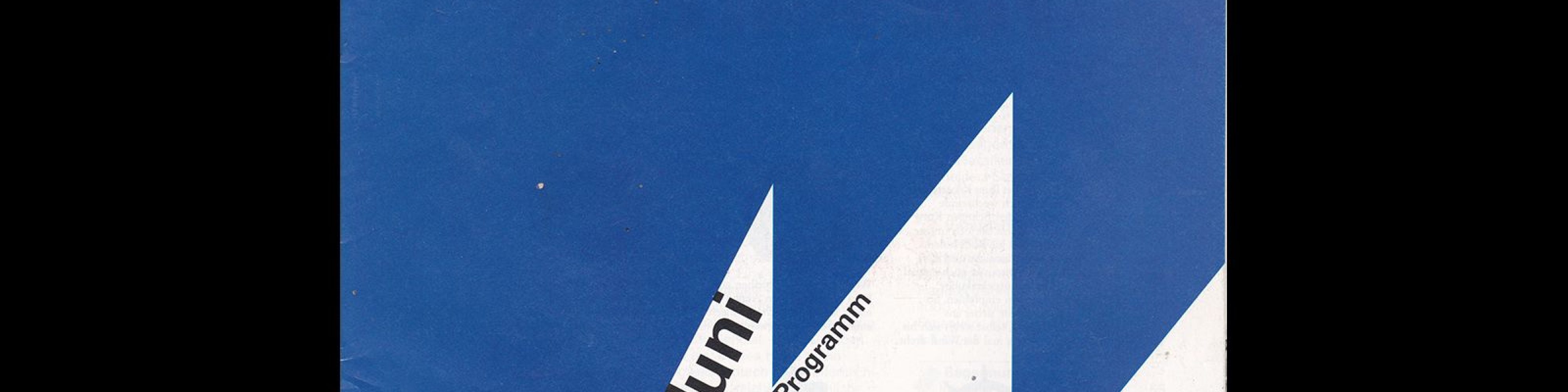 Kieler Woche 1994, Offizielle Programm. Designed by Siegfried Odermatt
