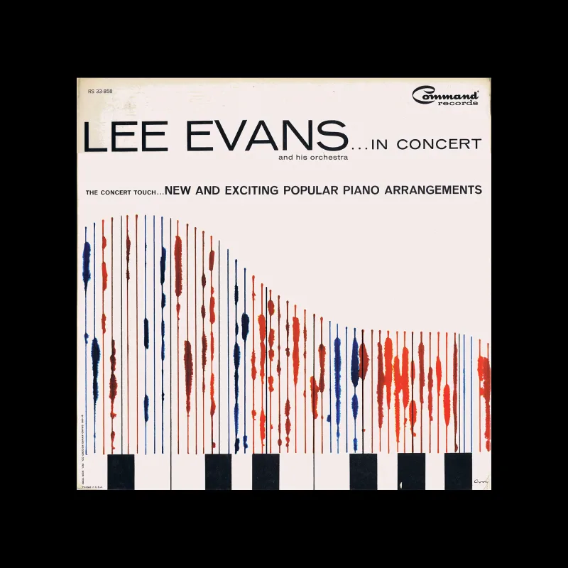Lee Evans And His Orchestra, Command Records, New York, 1963. Cover design by Charles E. Murphy