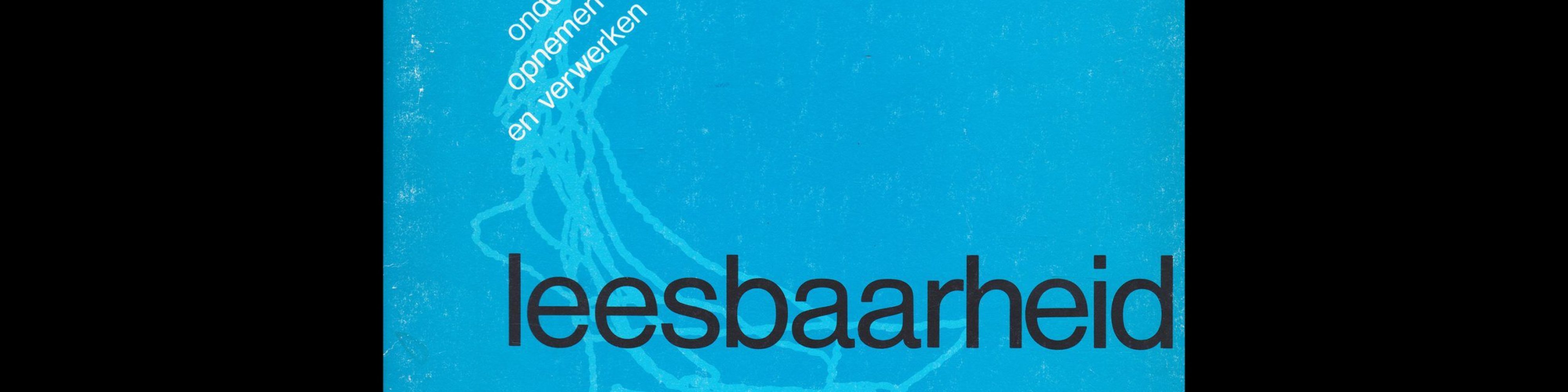 Leesbaarheid : onderscheiden, opnemen en verwerken, Lecturis, 1976 designed by Wim Crouwel