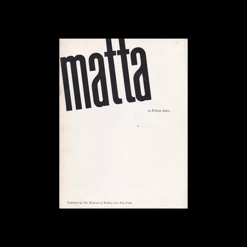 Matta, Museum of Modern Art, 1957