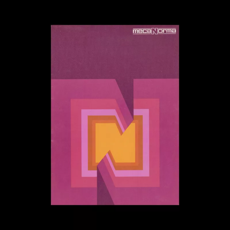Mecanorma, Typeface Catalogue, 1970