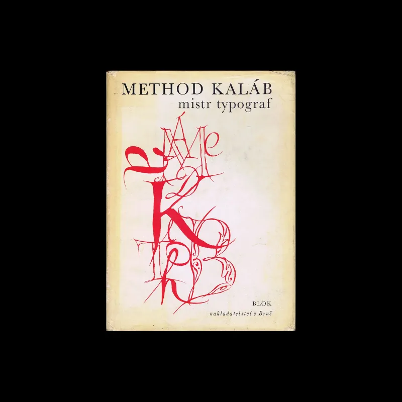 Method Kaláb, Mistr Typograf 1885-1963, 1967