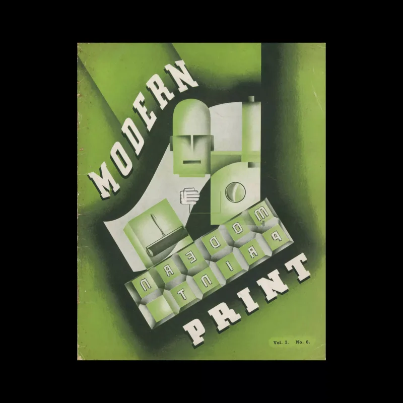 Modern Print, Vol 1. No.6, Alabaster, Passmore & Sons, c. 1940s