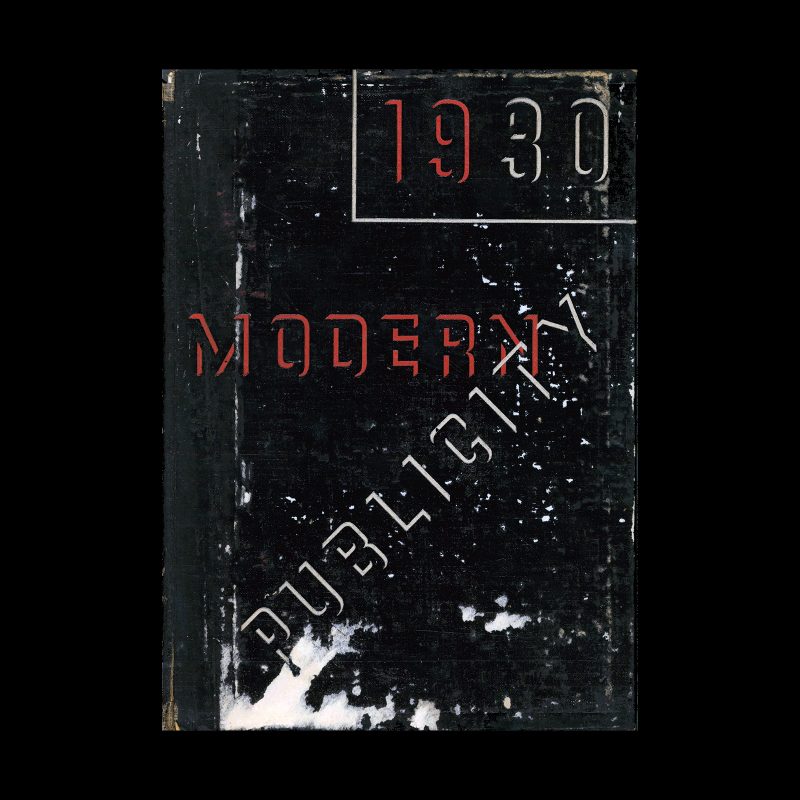 Modern Publicity 1930, The Studio Limited, 1930