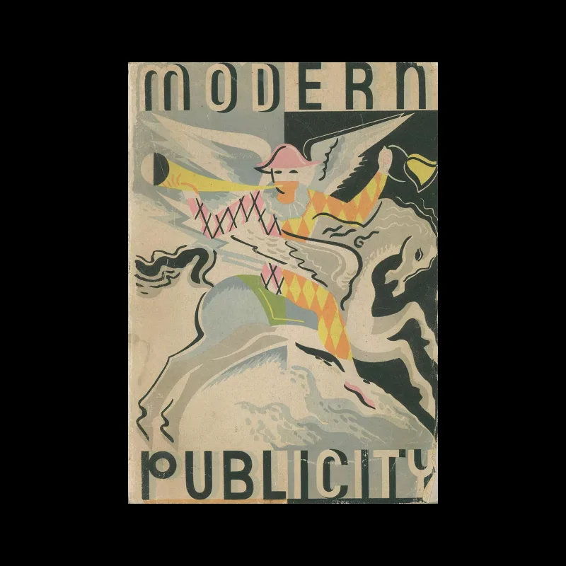 Modern Publicity 1934-35, The Studio Limited, 1935. Cover design by Johns Manbridge