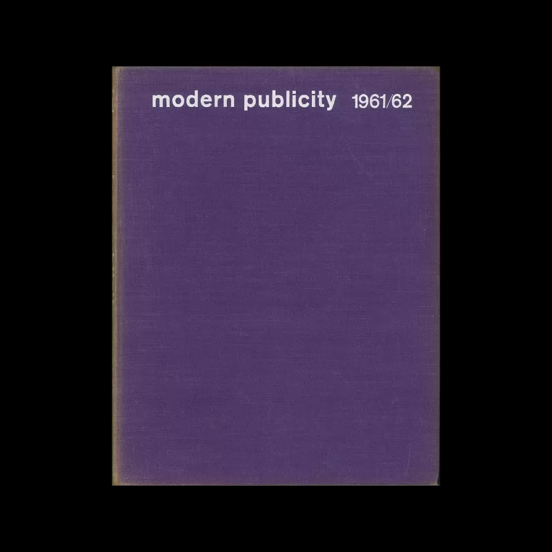 Modern Publicity Vol 29, 1961-62, Studio Publications, 1962