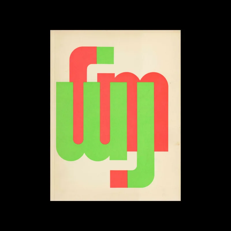 Museumjournaal, Serie 12 no 3-4, 1967. Designed by Jurriaan Schrofer