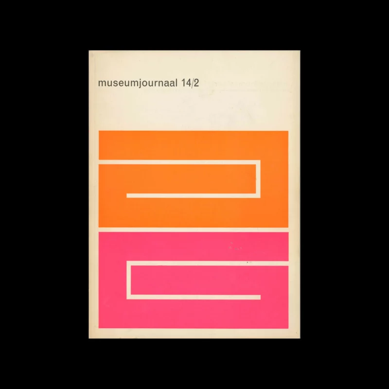 Museumjournaal, Serie 14 no 2, 1969. Design by Jurriaan Schrofer
