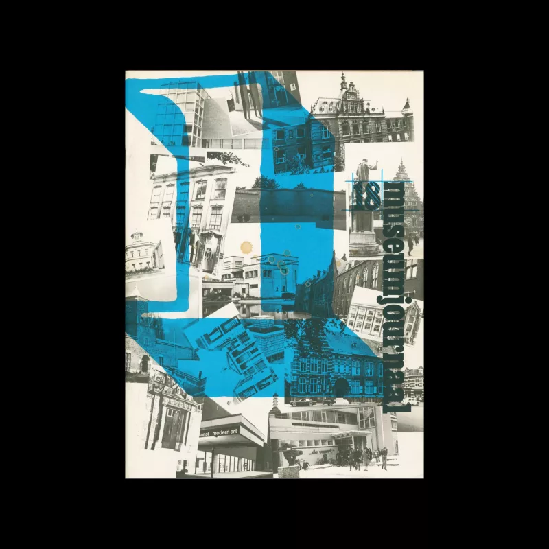 Museumjournaal, Serie 18 no1, 1973. Frank Steenhagen (cover), Jurriaan Schrofer (layout)