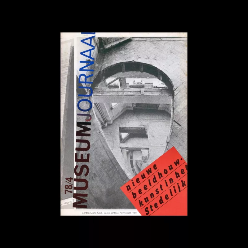 Museumjournaal, Serie 23 no4, 1978. Layout: Frans Evenhuis and Piet van Meiji | Cover: Jan Van Toorn