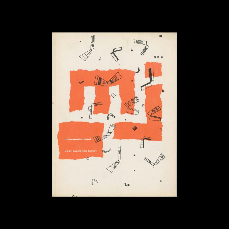 Museumjournaal, Serie 9 no1, 1963. Cover drawing by Wassily Kandinsky.