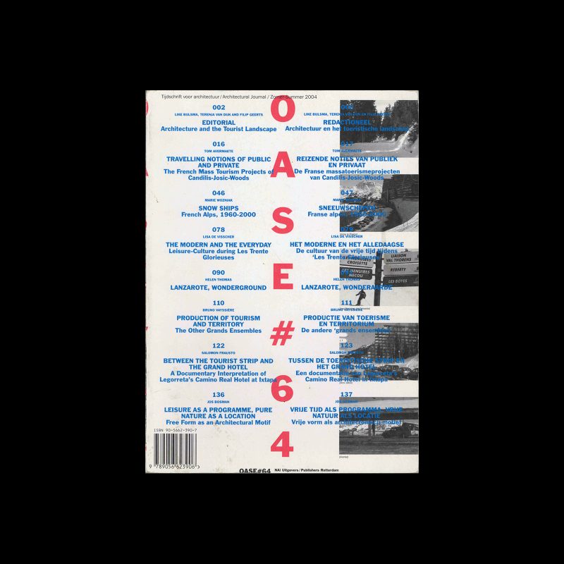 OASE 64, 2004. Designed by Karel Martens, Radim Pesko, Werkplaats Typografie