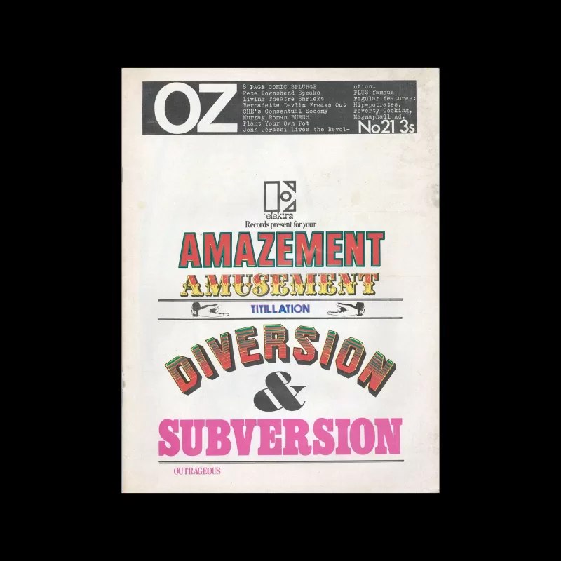 OZ Magazine, No 21, May 1969