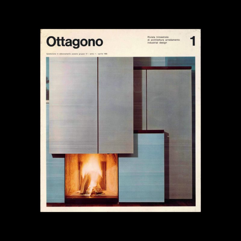 Ottagono 01, 1966. Design by Bob Noorda / Unimark