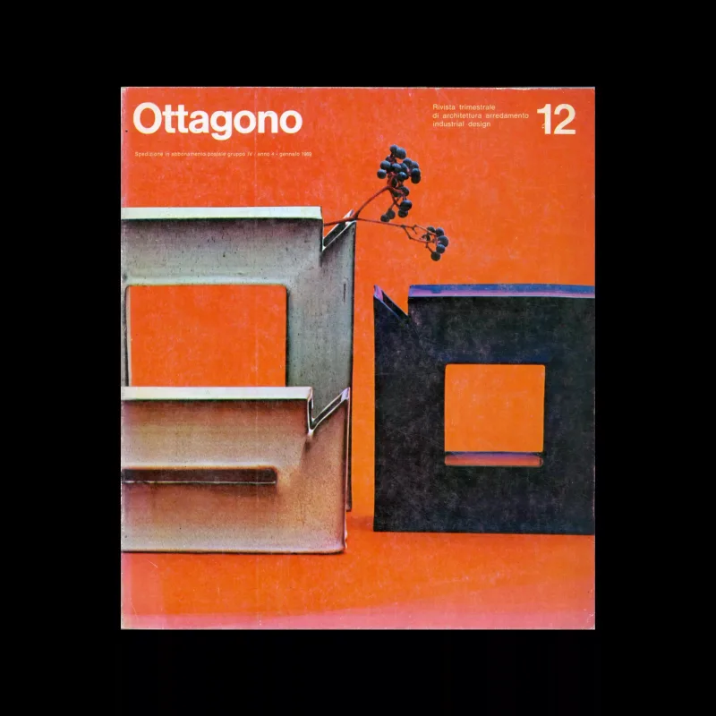 Ottagono 12, 1969. Design by Bob Noorda / Unimark