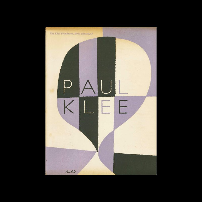 Paul Klee, The Museum of Modern Art, 1949. Designed by Paul Rand.