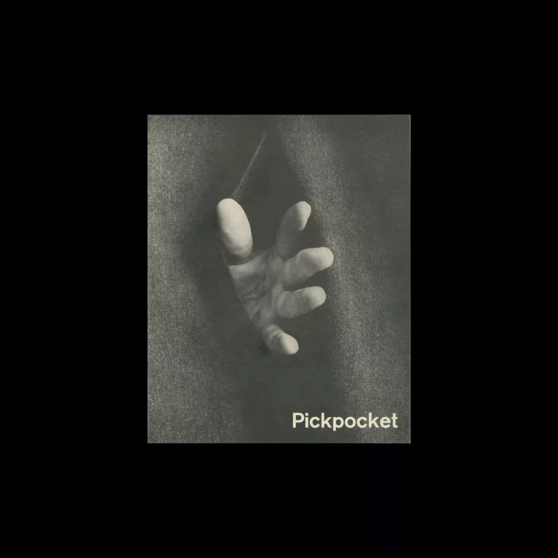 Pickpocket, Die Kleine Filmkunstreihe 53, 1965. Designed by Hans Hillmann